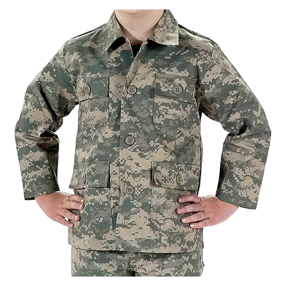 Rothco Jr. GI BDU Camo Button Shirt size M